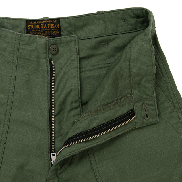 Studio D'Artisan 1898 Baker Pant - Army Green