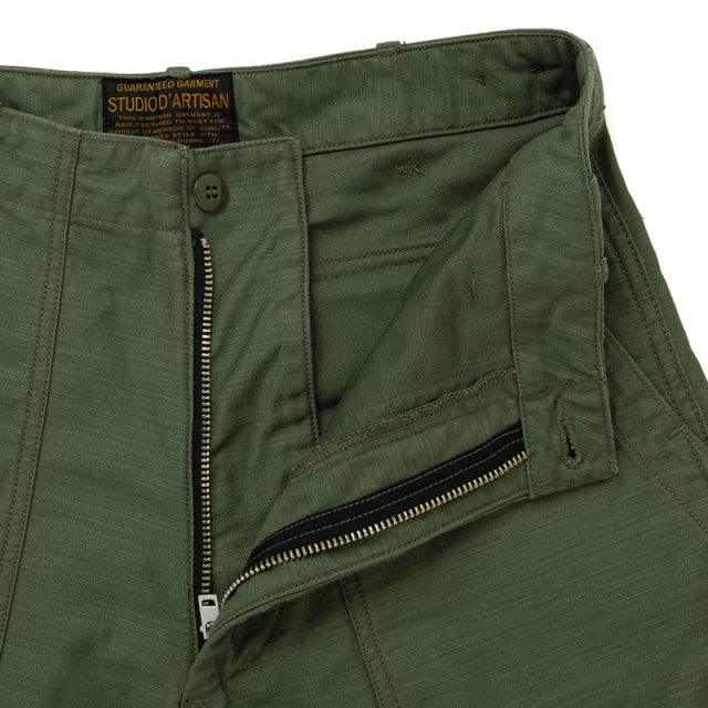 Studio D'Artisan 1898 Baker Pant - Army Green