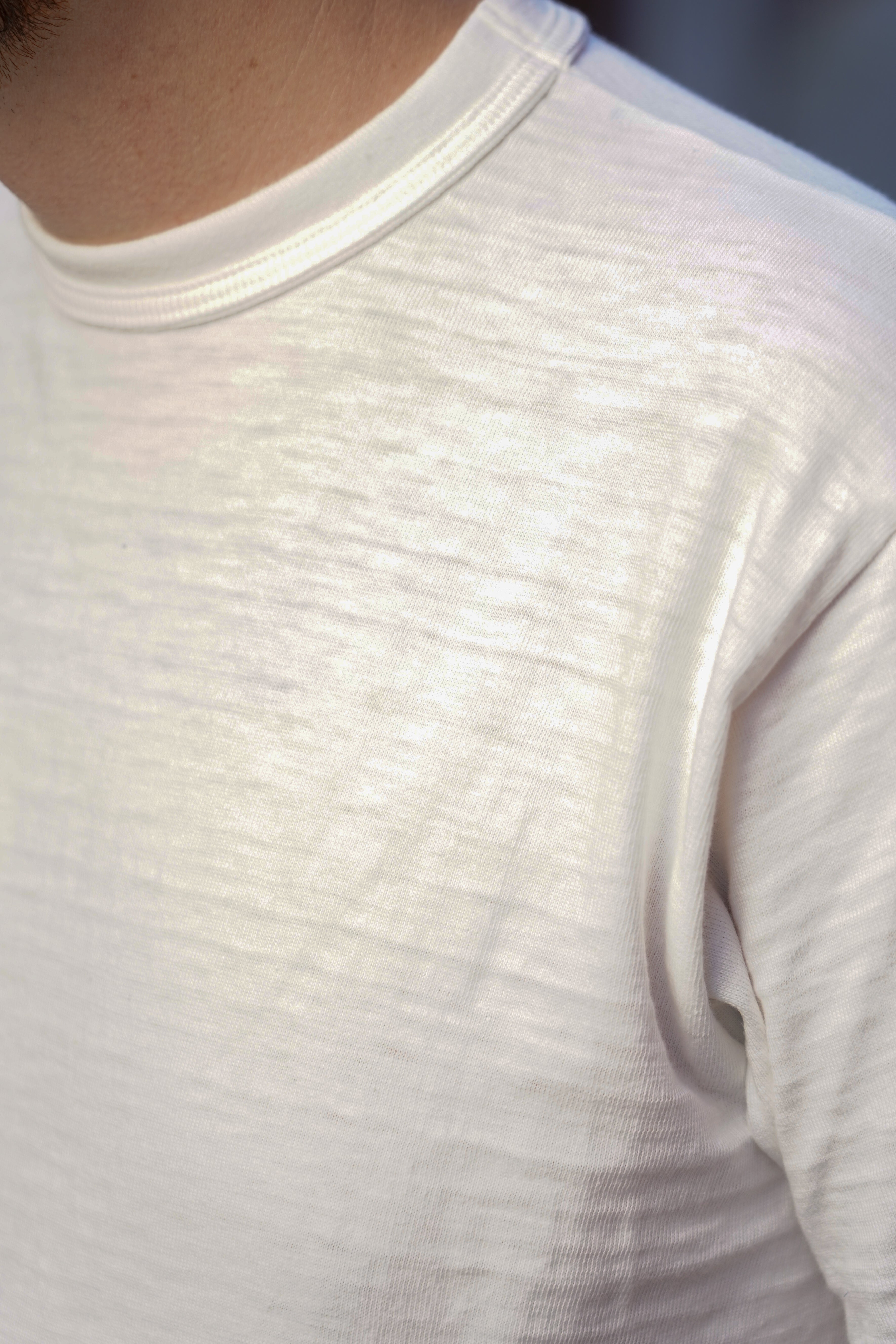 Warehouse 4601 Plain T-Shirt - Off White