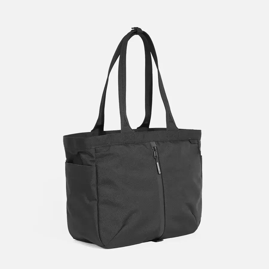 Aer City Tote- Black Ballistic Nylon – Guilty Party