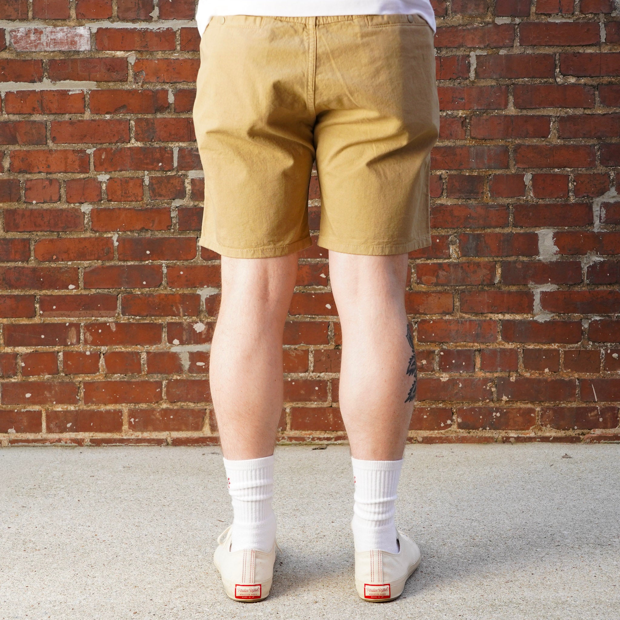 Iron Heart IH-729-KHA Cotton Easy Shorts - Khaki