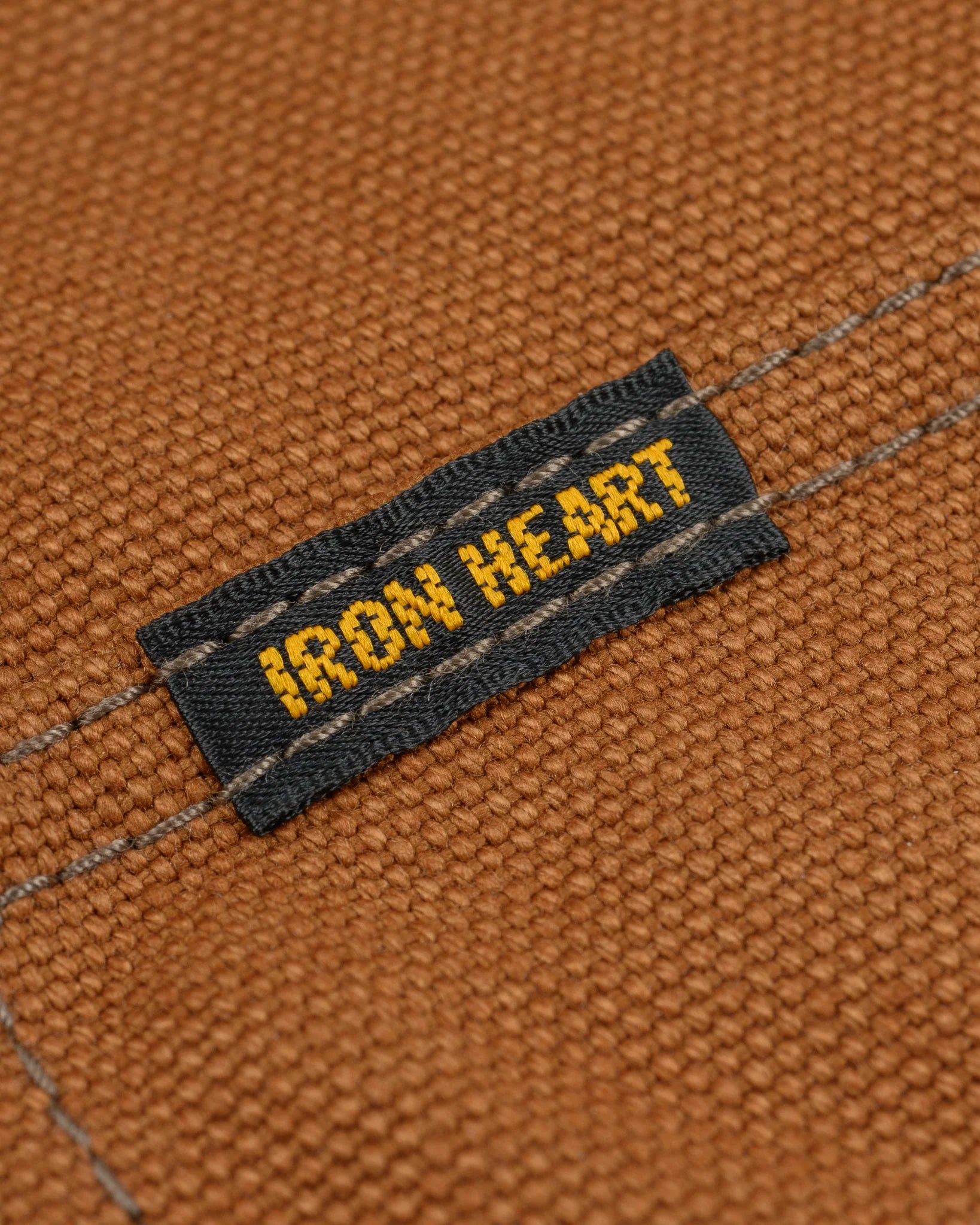 Iron Heart IHSH-422-BRN 17oz Cotton Duck CPO Shirt - Brown