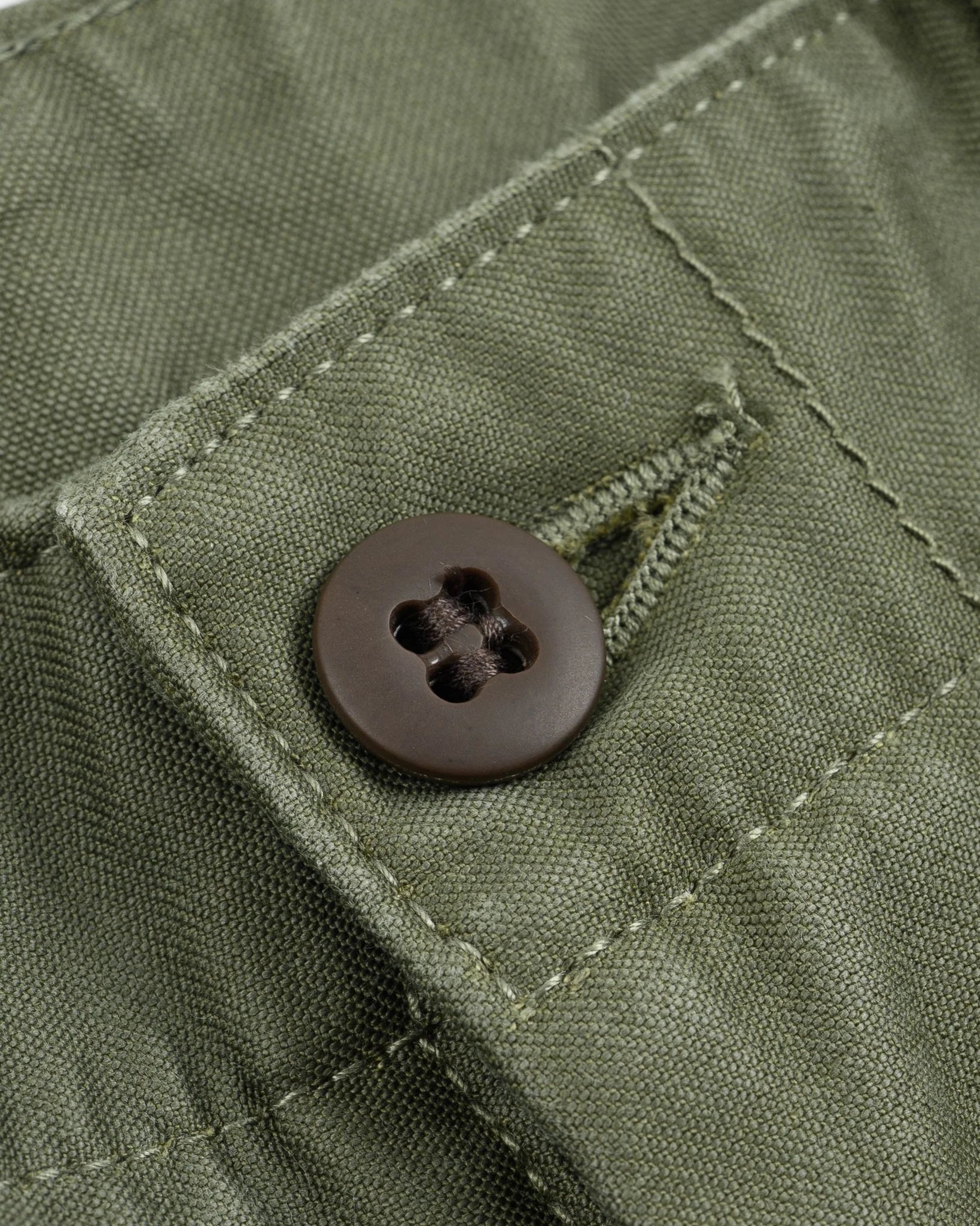 Iron Heart IH-744-GRN 10oz Back Sateen Baker Pants - Army Green