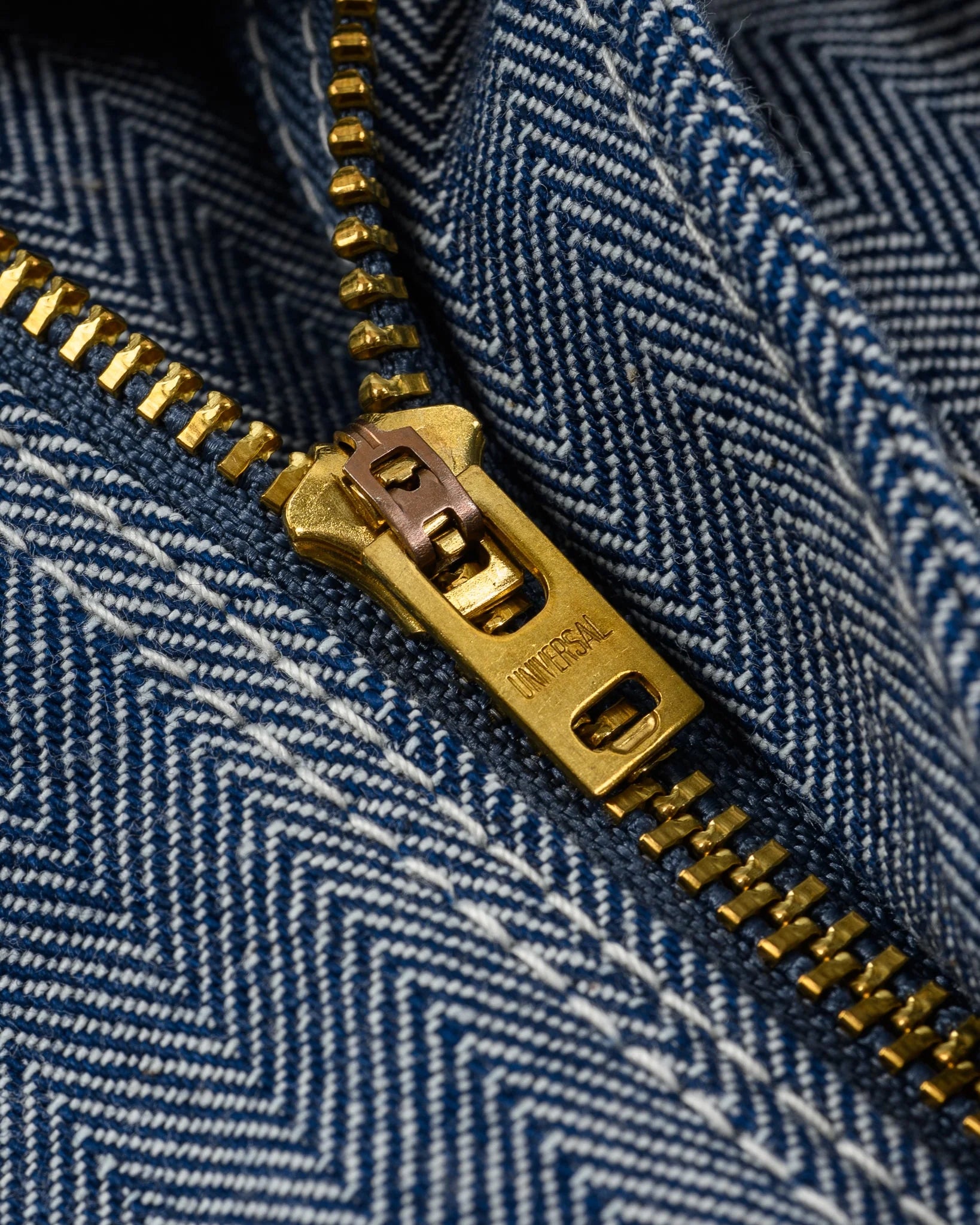 Iron Heart IH-830-IND 10.5oz Herringbone Painter’s Pants - Indigo