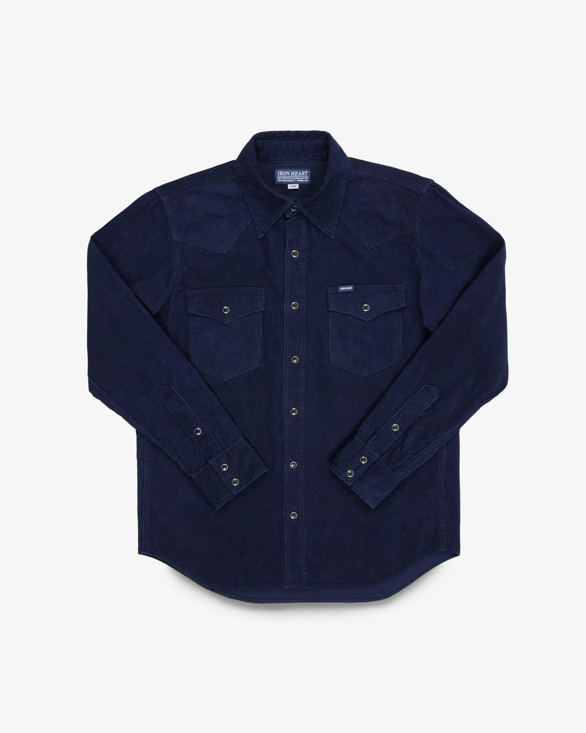 Iron Heart IHSH-438-IND 7.5oz Selvedge Corduroy Western Shirt