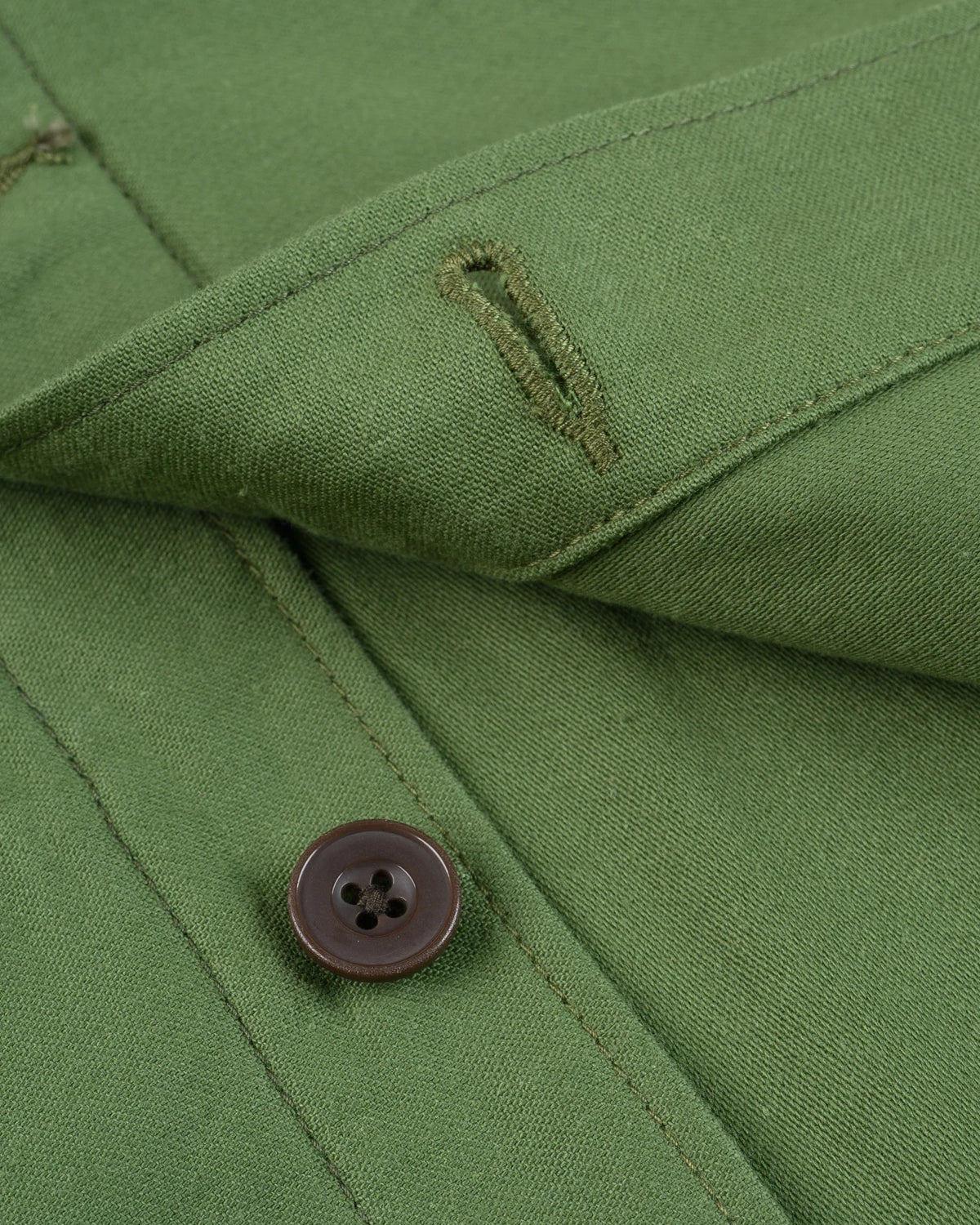 Iron Heart IHSH-451-ODG 9oz Cotton Sateen Military CPO Shirt - Olive Drab Green