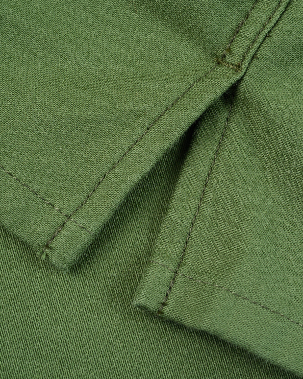 Iron Heart IHSH-451-ODG 9oz Cotton Sateen Military CPO Shirt - Olive Drab Green