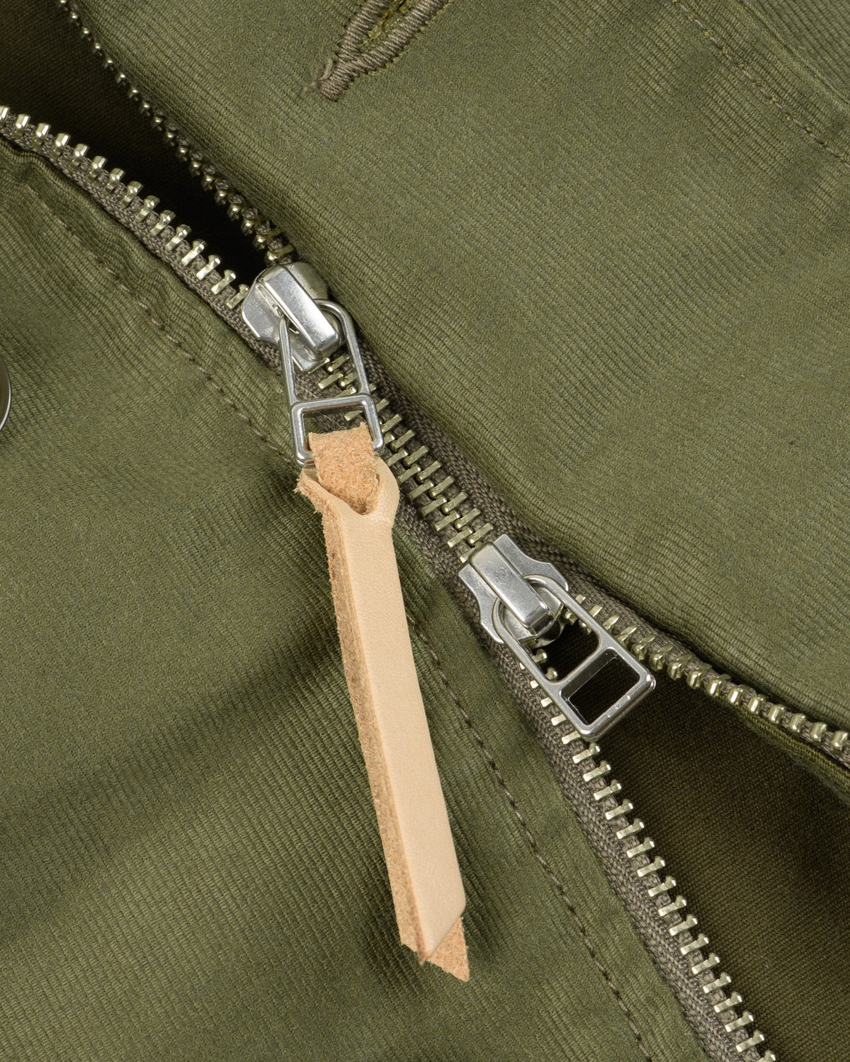 Iron Heart IHM-53-ODG 12oz Whipcord Lightweight N1 Deck Jacket - Olive Drab Green