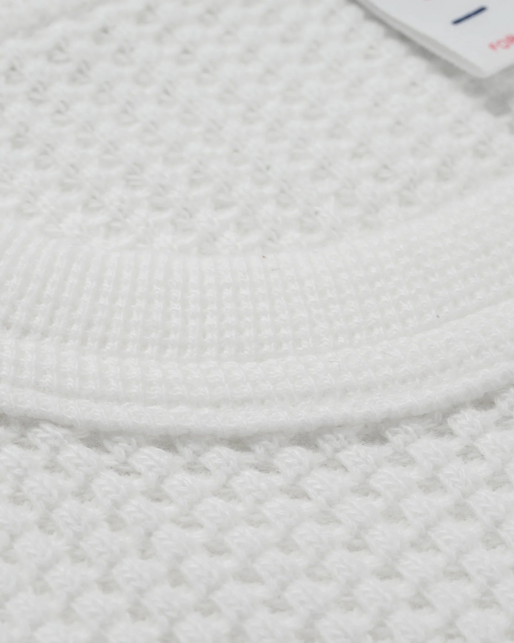 Iron Heart IHTL-1301-WHT Waffle Knit Thermal - White