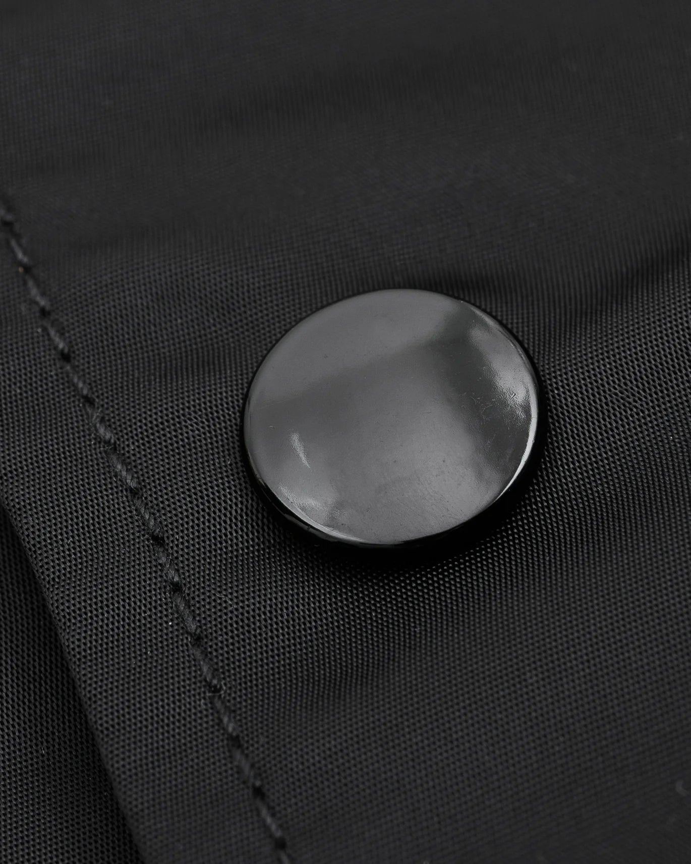 Iron Heart IHJ-160-BLK-NP 4.8oz Nylon Coach Jacket - Black - No Patch