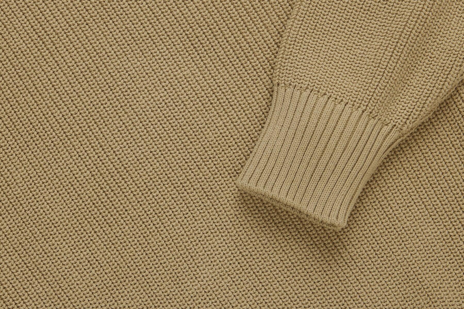 3sixteen Pima Cotton Crewneck Sweater - Sand