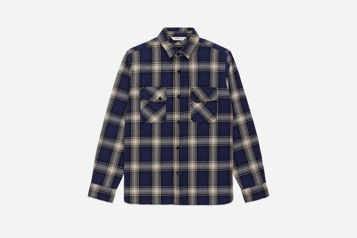 【楽天ランキング1位】 Crosscut 3sixteen Flannel Party Guilty | Plaid Midnight - ビンテージパーツ