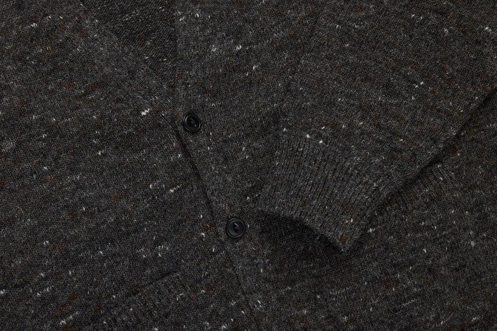3sixteen Classic Cardigan - Pewter Tweed