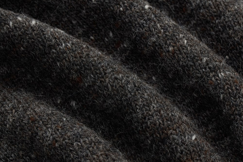 3sixteen Classic Cardigan - Pewter Tweed