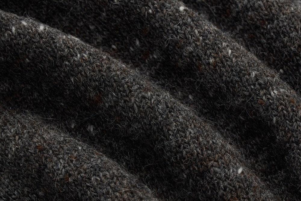 3sixteen Classic Cardigan - Pewter Tweed