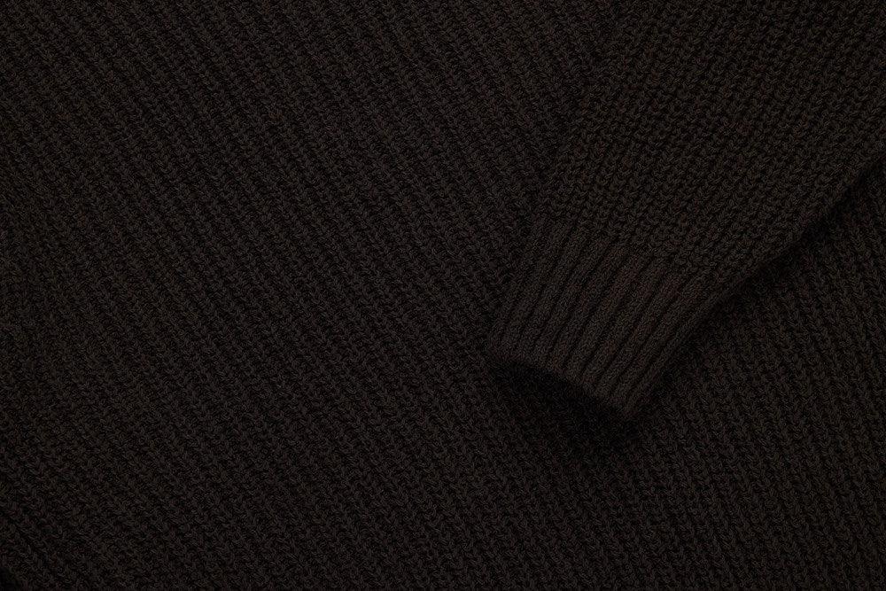 3sixteen Cotton Crewneck Sweater - Bark Boucle