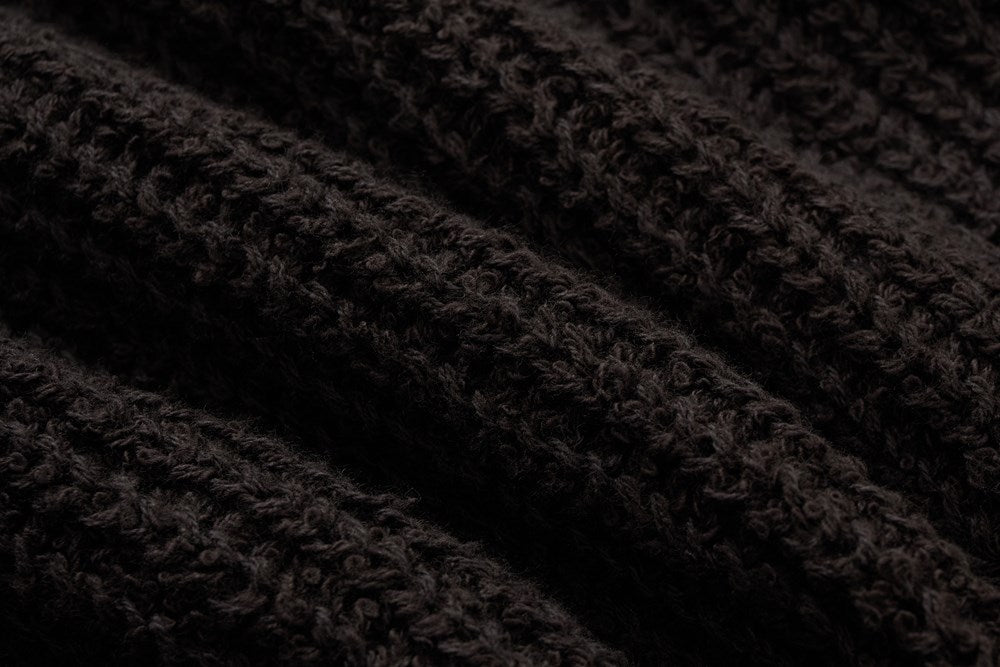 3sixteen Cotton Crewneck Sweater - Bark Boucle