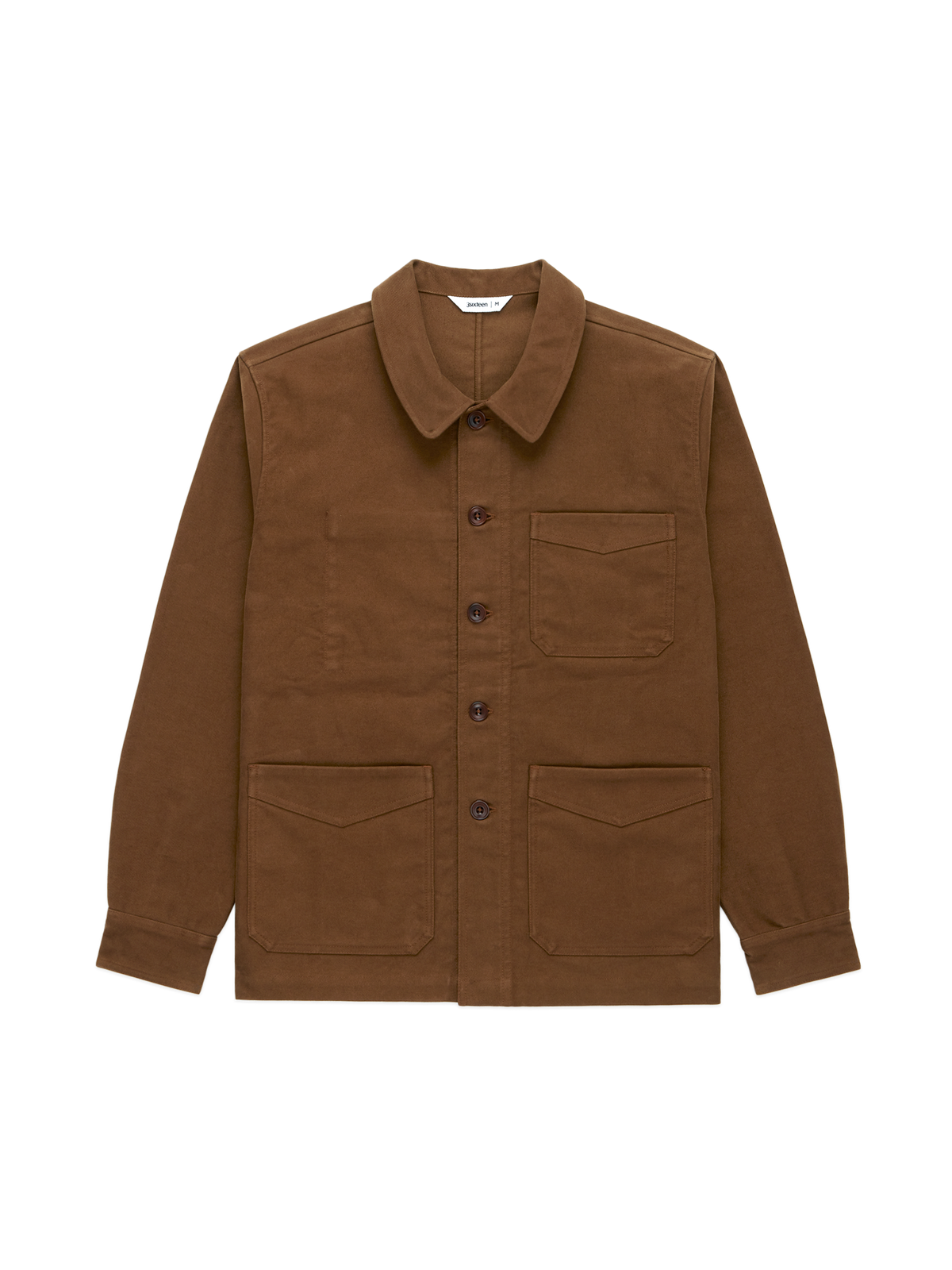 3sixteen French Work Jacket - Brown Moleskin – Guilty Party