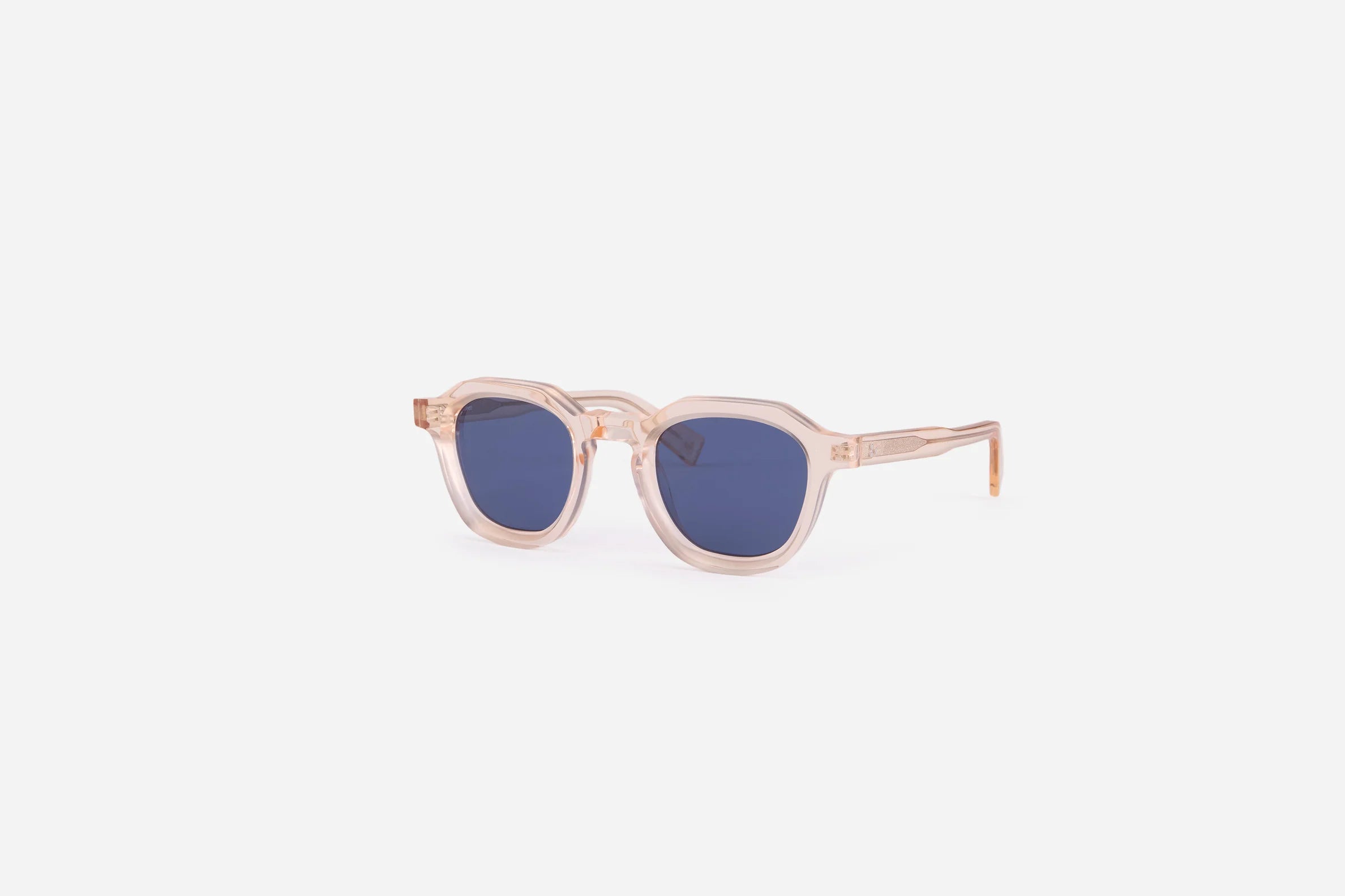 3sixteen SP-05 Geometric Sunglasses - Champagne / Navy