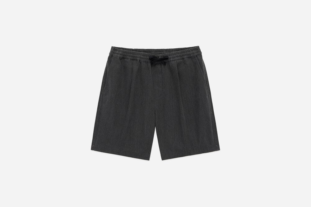 3sixteen Drawstring Short - Charcoal HBT