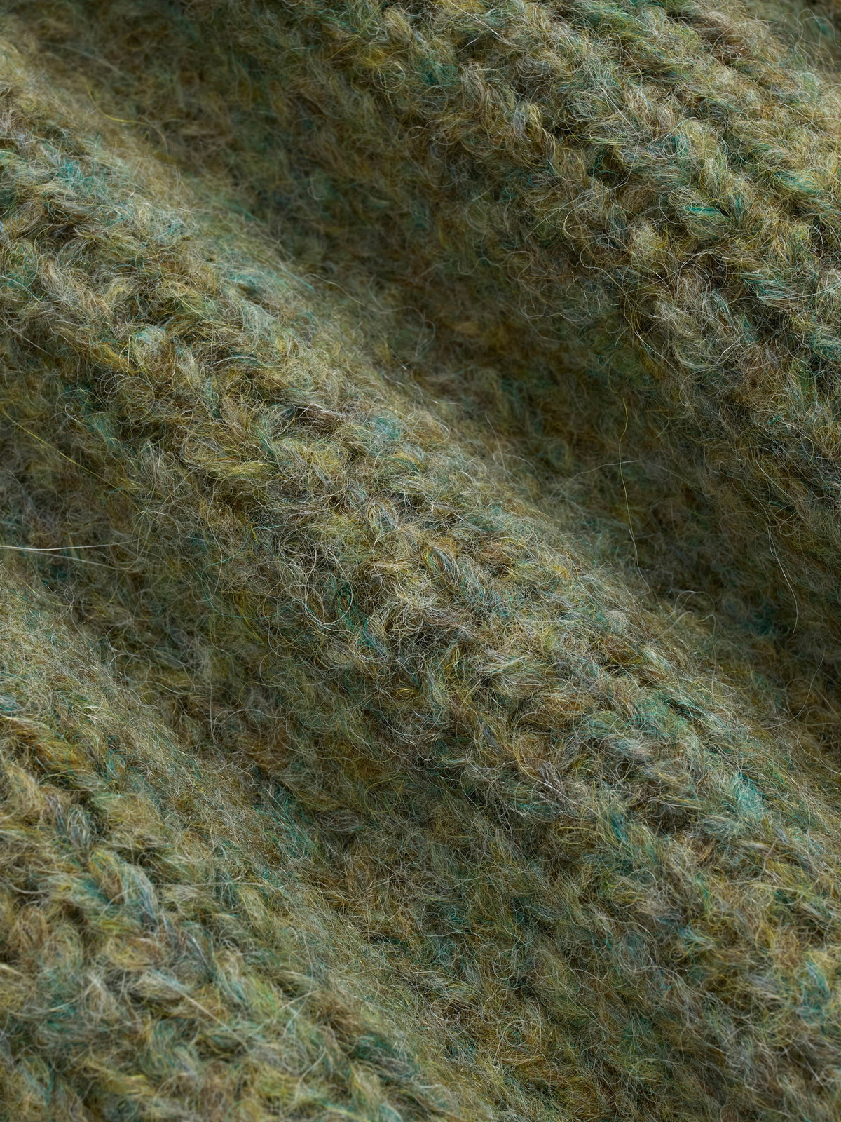 3sixteen Half Zip Knit - Marled Sage