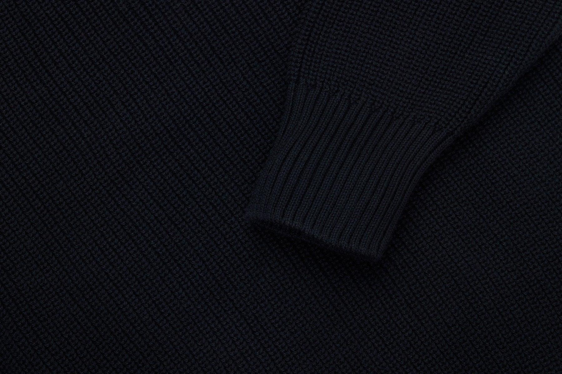 3sixteen Pima Cotton Crewneck Sweater ~ Black