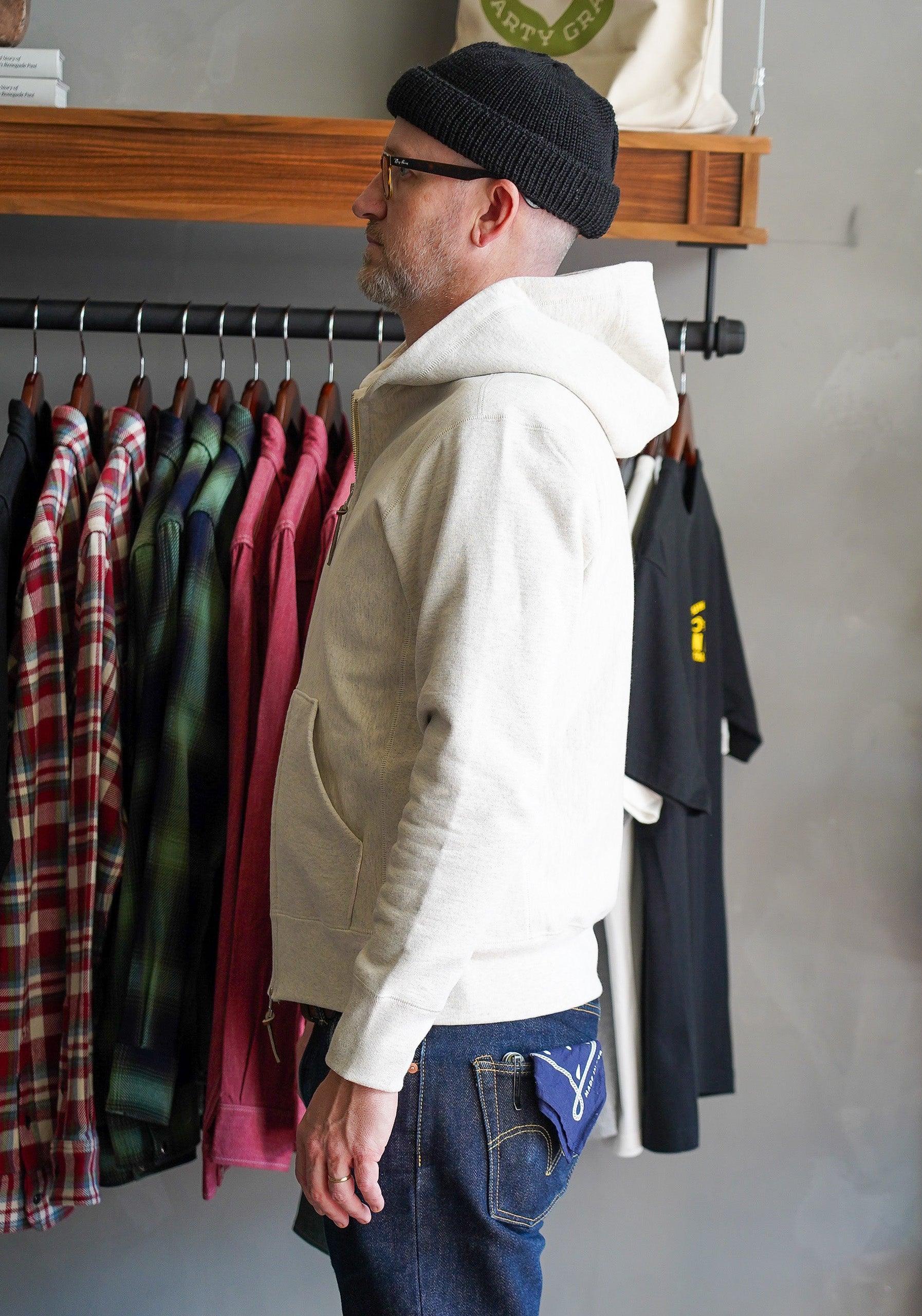 Heavyweight Zip Hoody - Oatmeal - Guilty Party