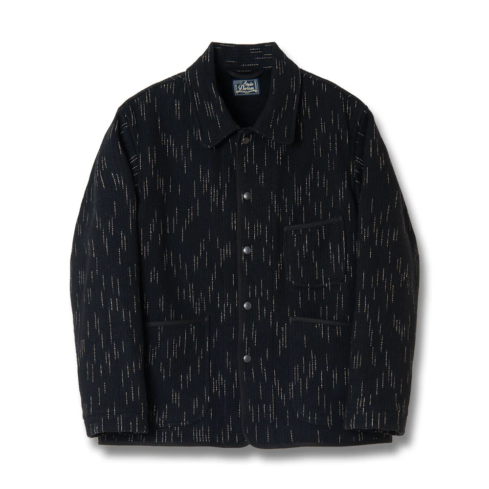 Studio D'Artisan 4616 Kasuri-Dyed Beach Cloth Jacket – Guilty Party