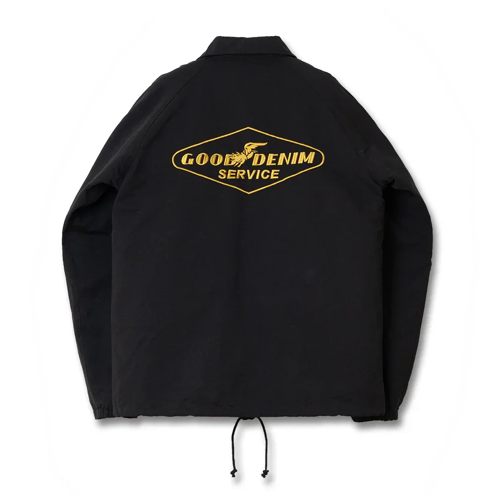 Studio D'Artisan 4627 60/40 Cross Coach Jacket - Black