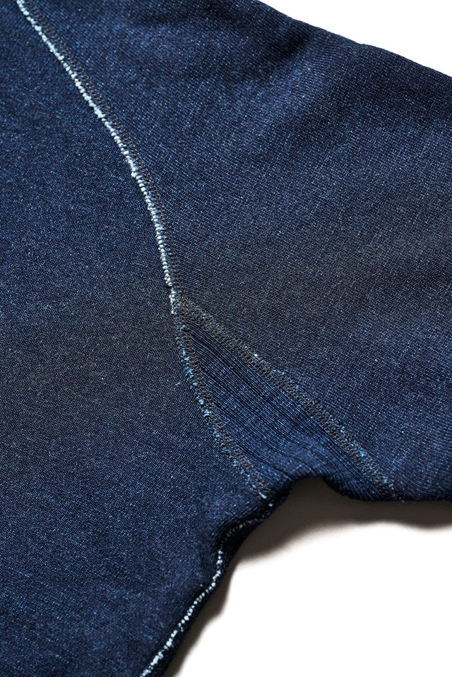 Pure Blue Japan 5409-ID Indigo Dyed Sweatshirt