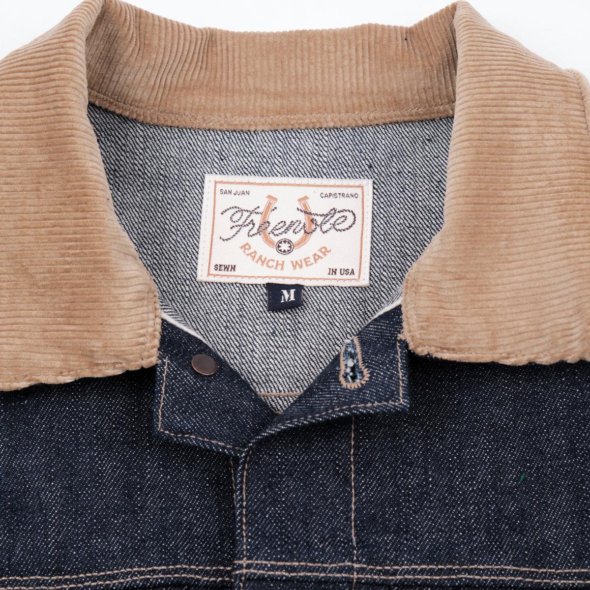 Freenote Cloth RJ-3 13oz Selvedge Indigo Denim Jacket