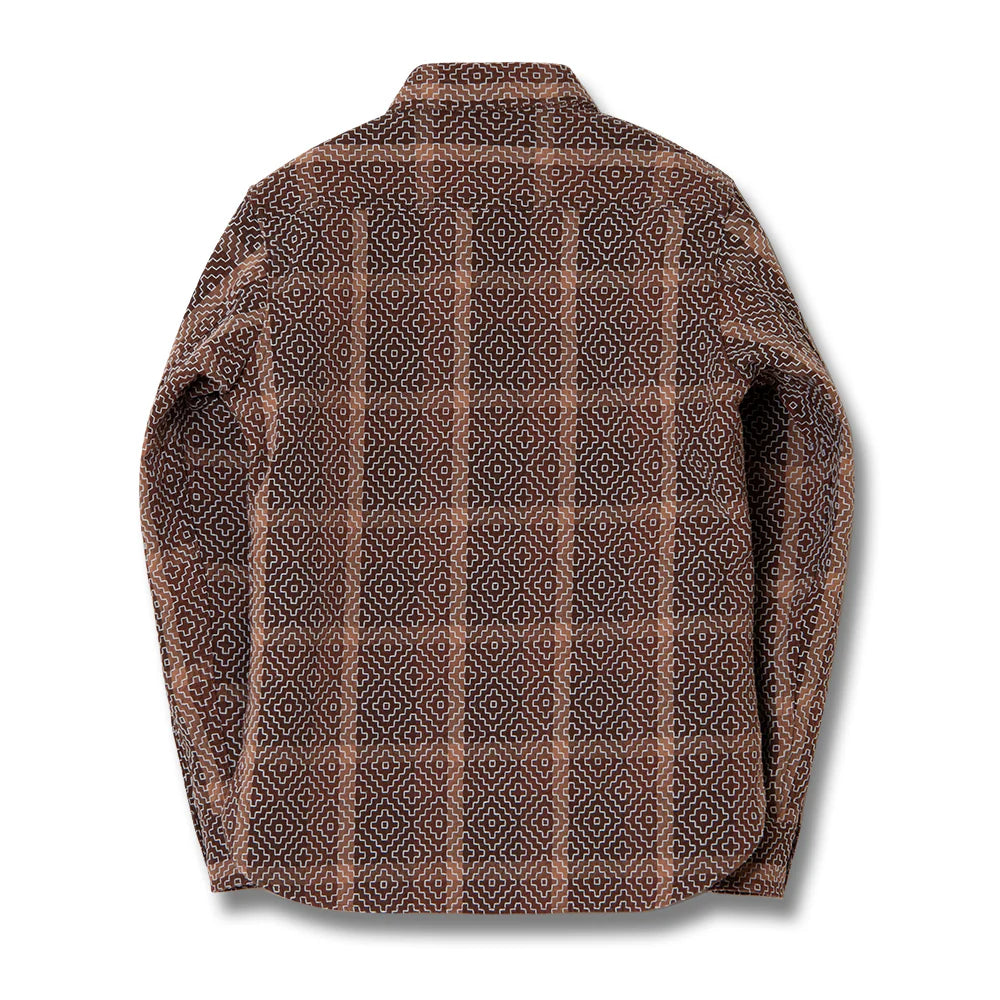 Studio D'Artisan 5726 Persimmon Tannin Work Shirt