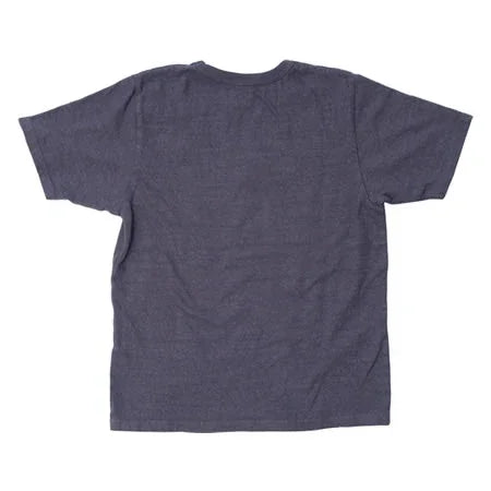 UES No. 8 Slub Nep Short Sleeve Tee - Purple Navy