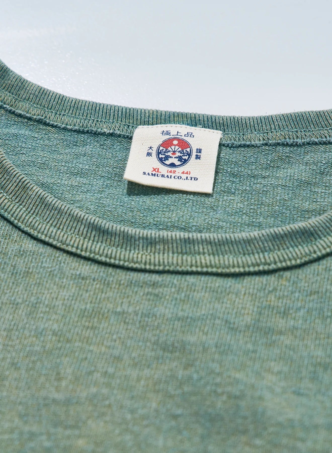 Samurai SJST-TW01 10/2 Extra Heavy S/S T-Shirt - Green