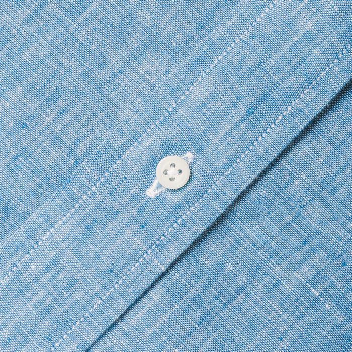 Gitman Vintage Chambray Linen Shirt - Blue