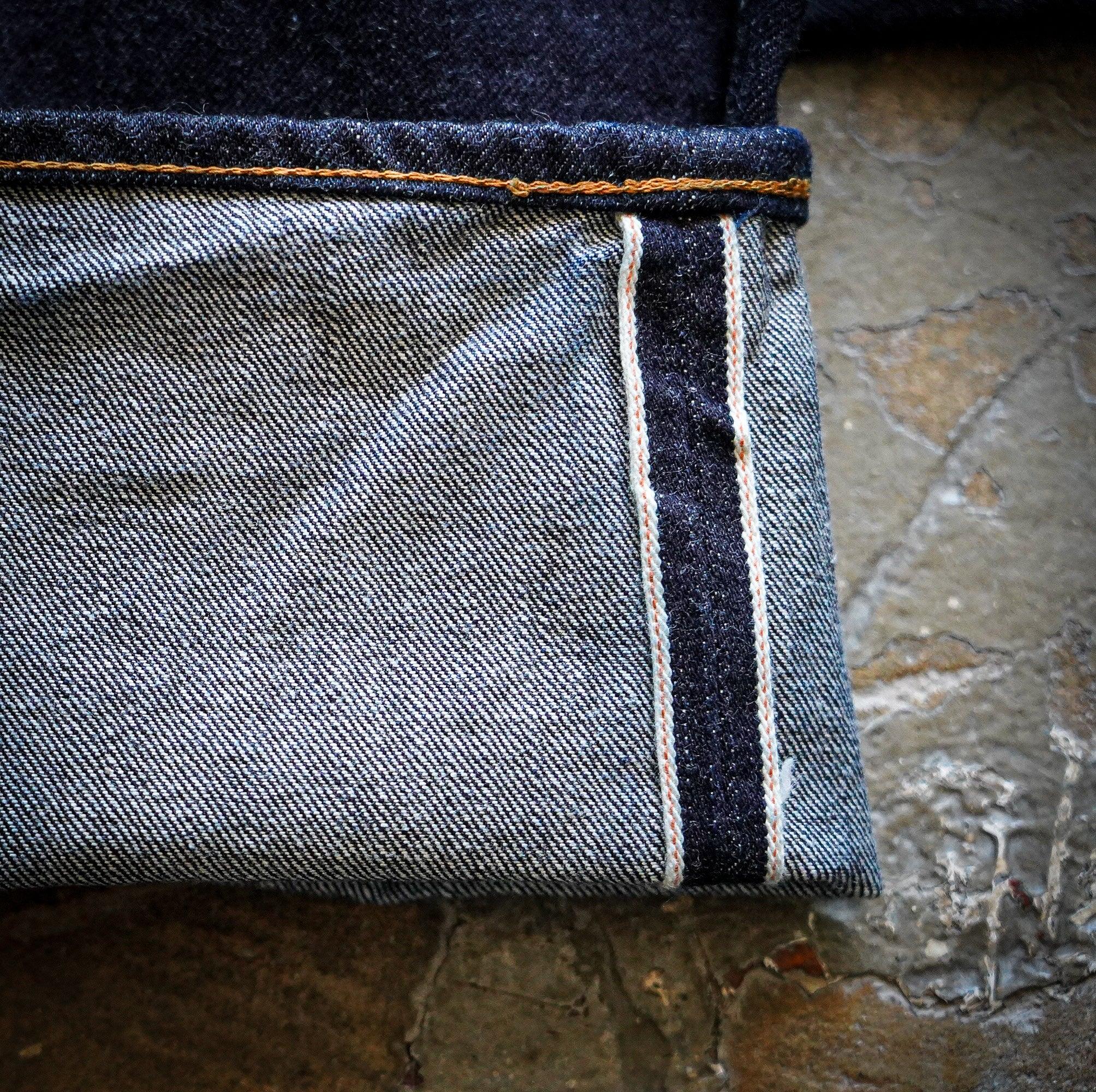 The Flat Head FN-3004 14.5oz Wide Tapered Selvedge Denim - Indigo