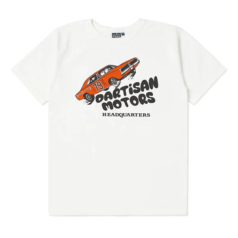 Studio D'Artisan 8165A Motors Tee - White