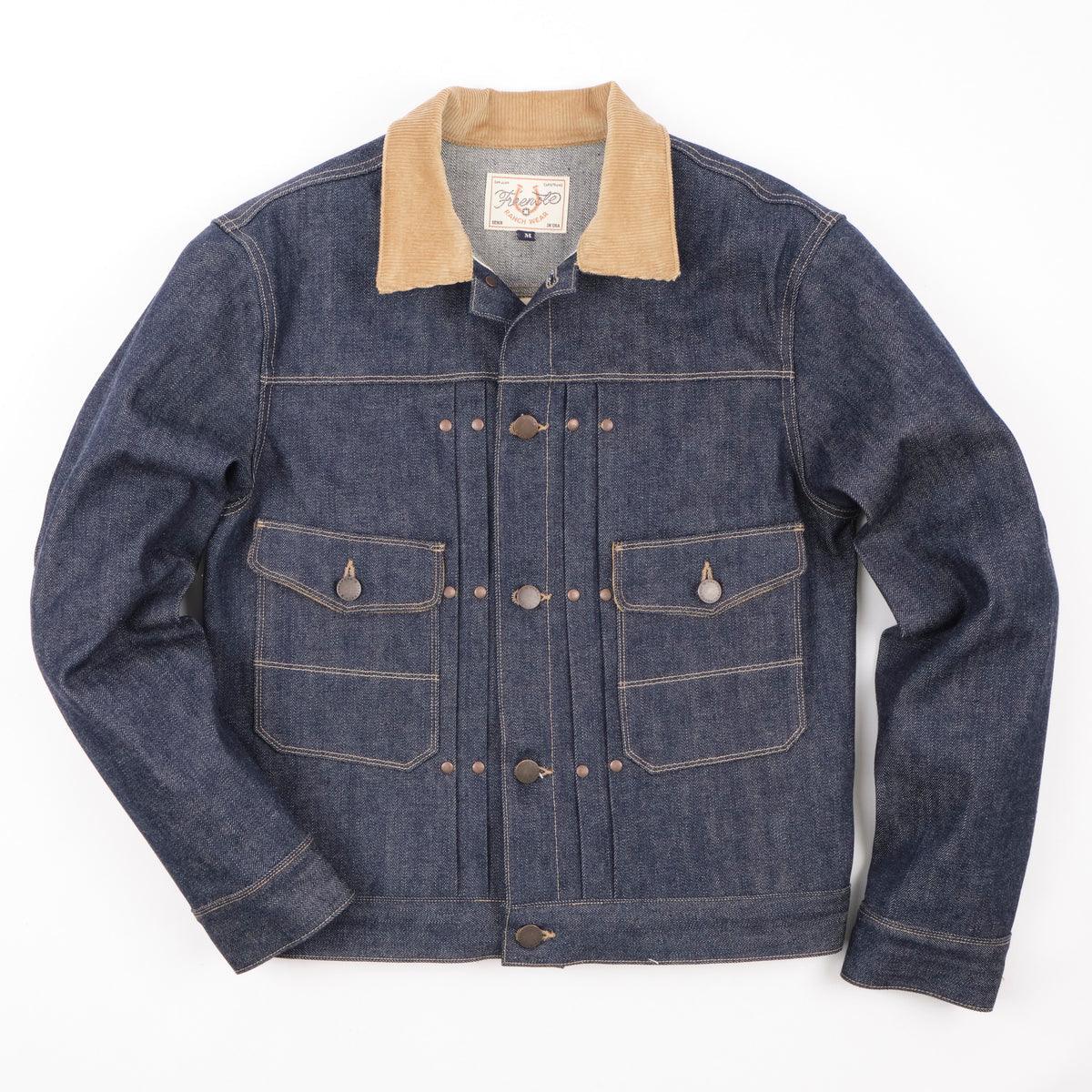 Freenote Cloth RJ-3 13oz Selvedge Indigo Denim Jacket