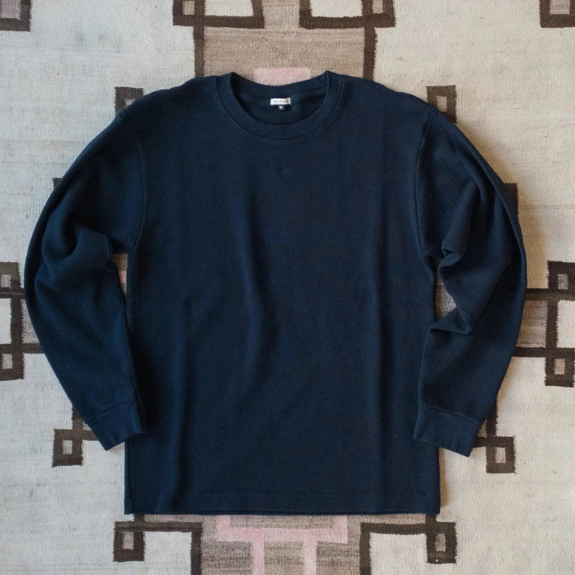 Wythe Cotton Thermal - Navy