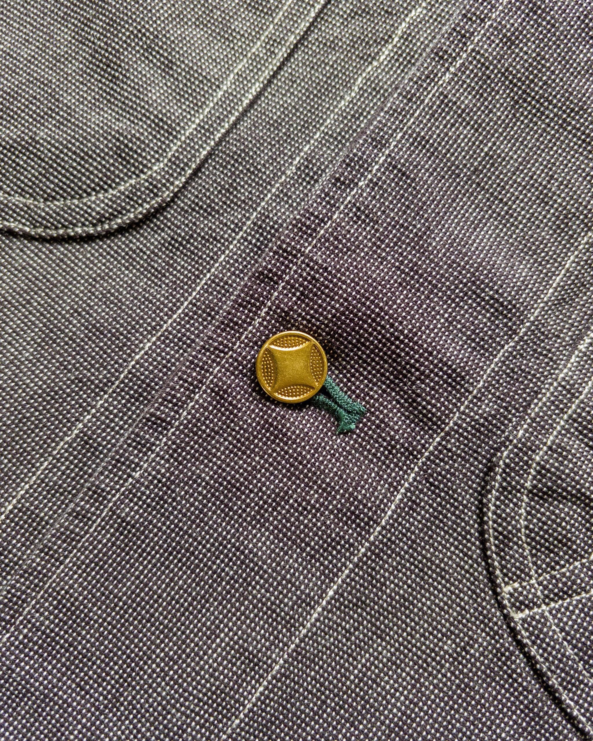 Wythe Heavyweight Pinpoint Canvas Barn Jacket - Night Sky