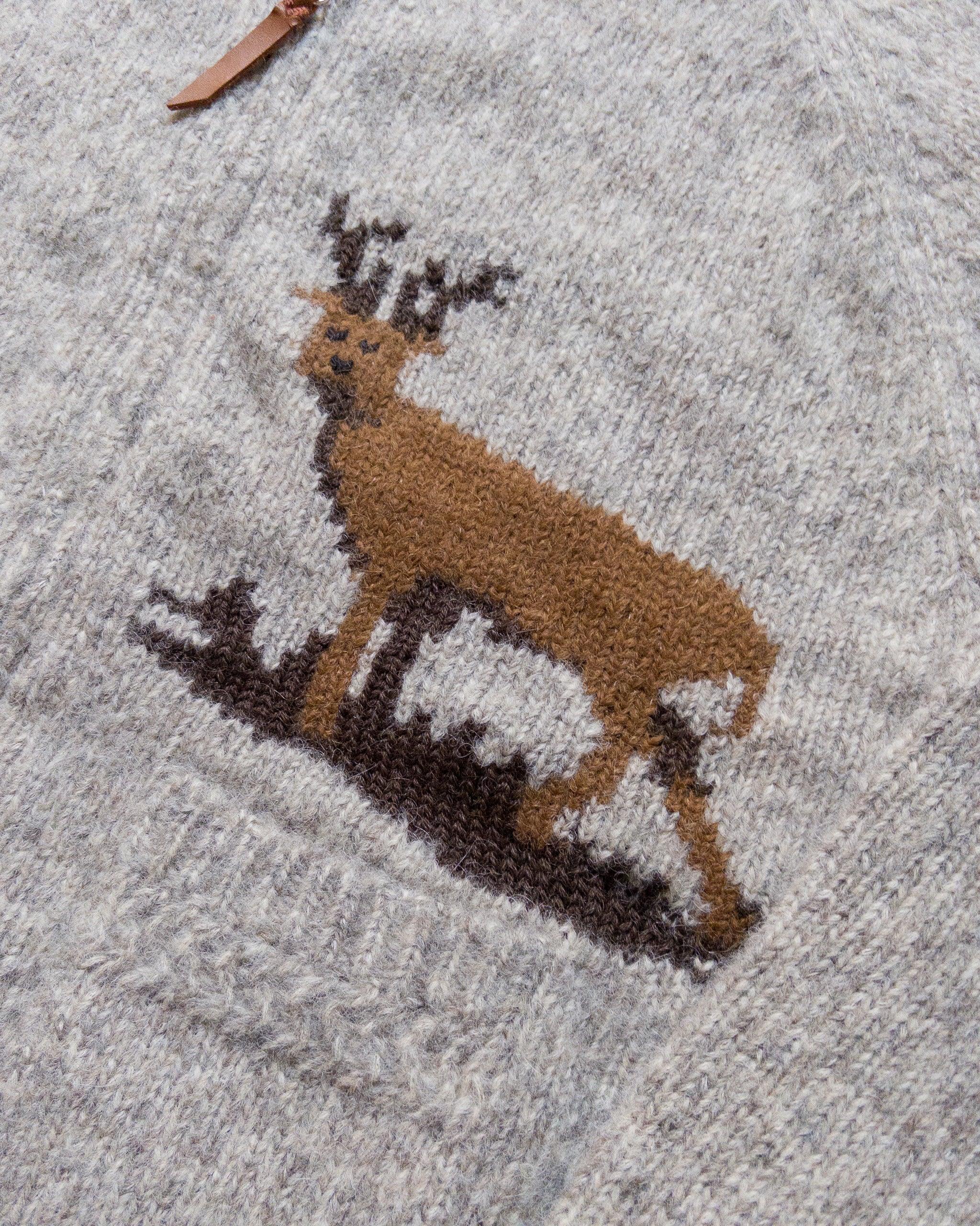 Wythe Alpaca Cotton Cardigan - Stag