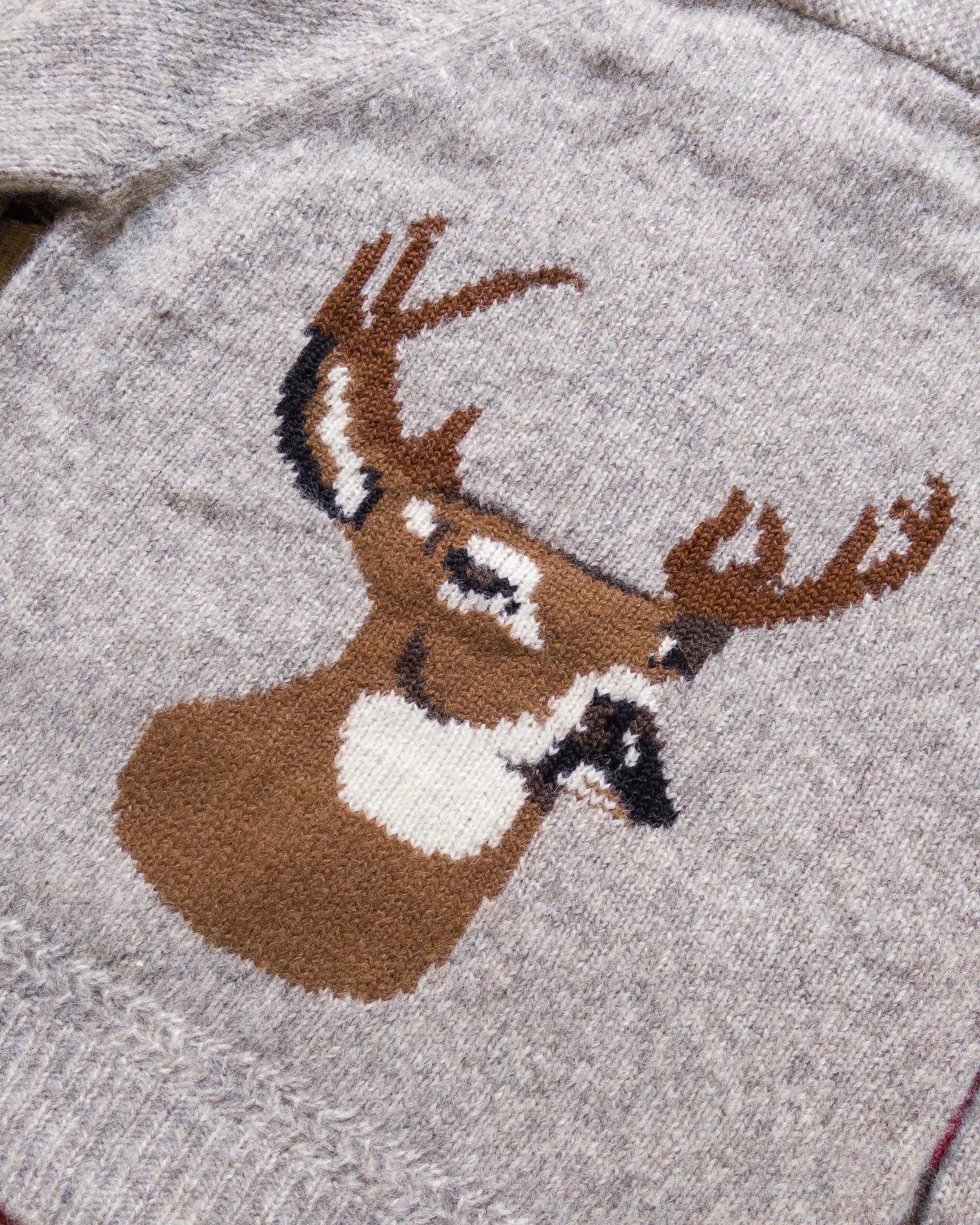 Wythe Alpaca Cotton Cardigan - Stag