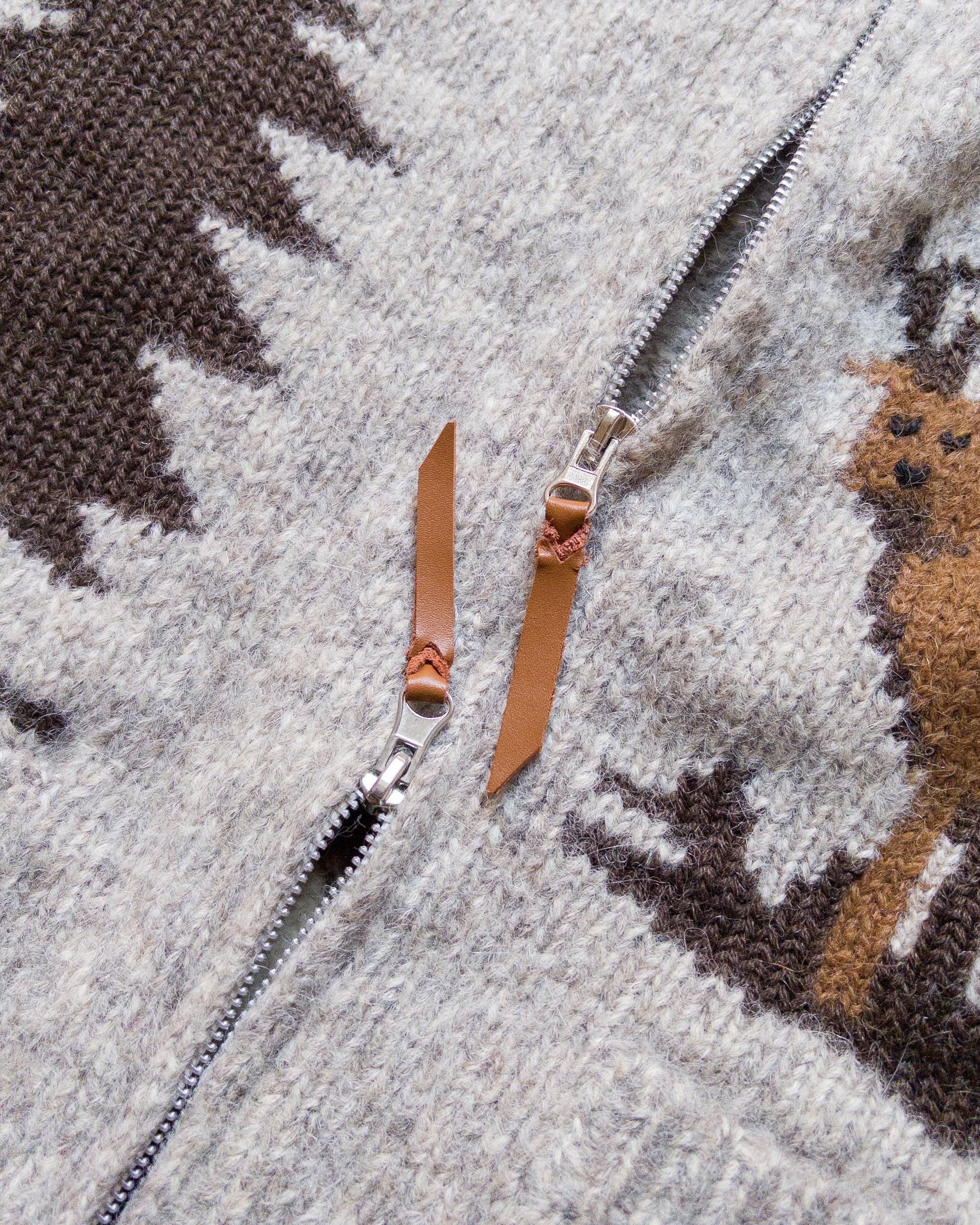 Wythe Alpaca Cotton Cardigan - Stag