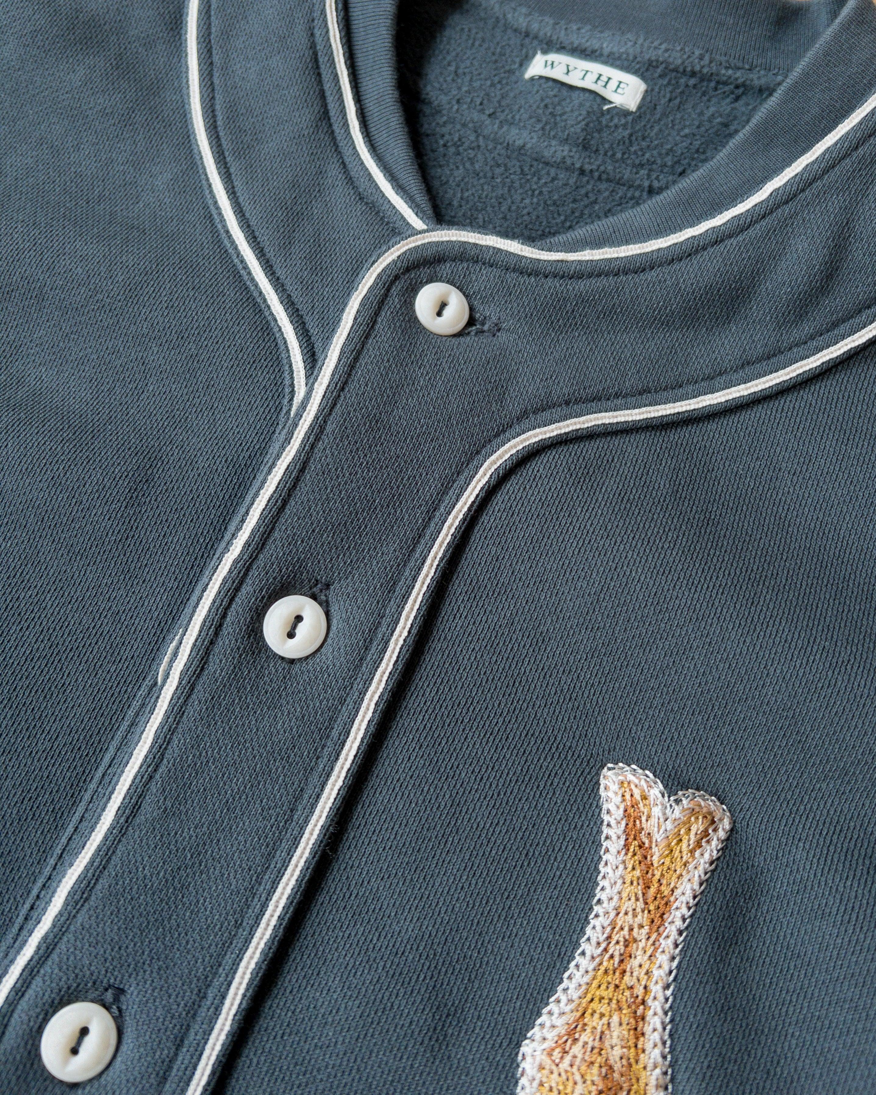 Wythe Barnstormers Baseball Jersey - Faded Black