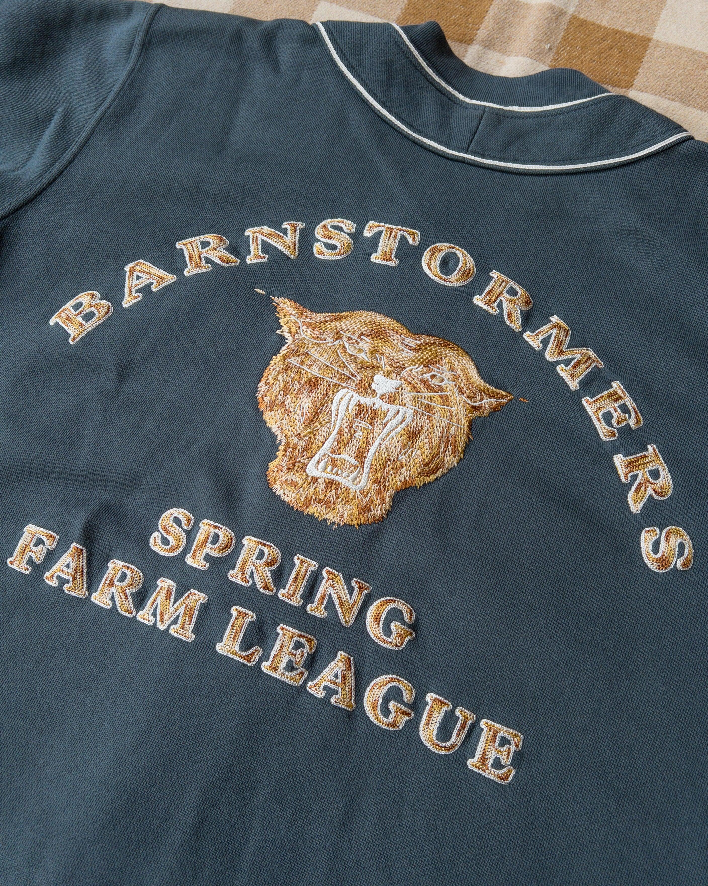 Wythe Barnstormers Baseball Jersey - Faded Black