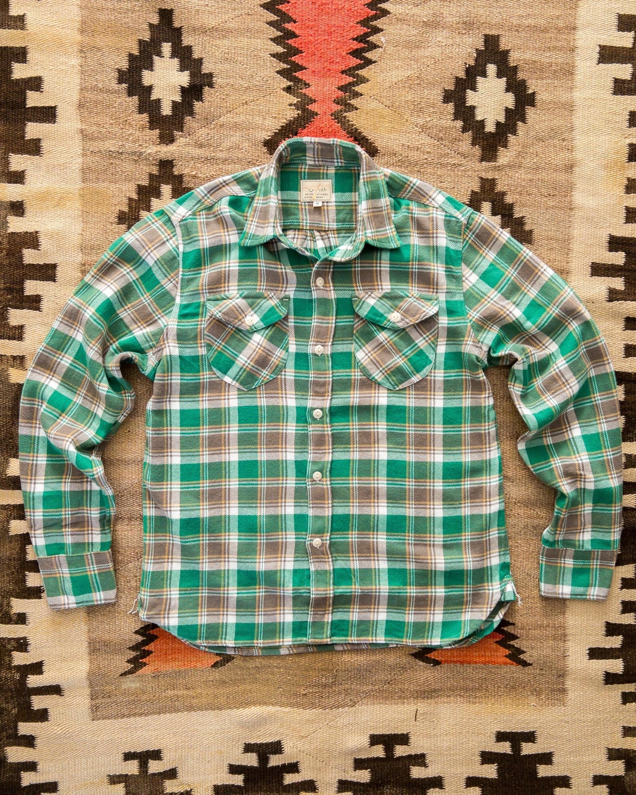 Wythe Flannel Workshirt - Spring Pastures