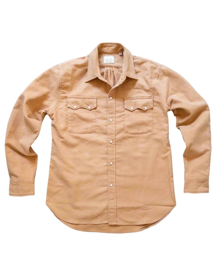 Wythe Moleskin Pearlsnap Shirt - Nectar