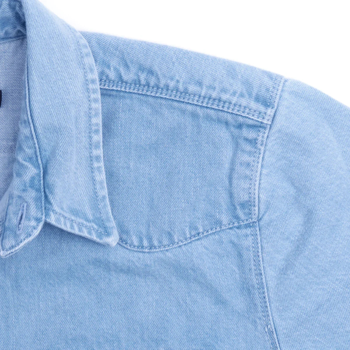 Freenote Cloth Modern Western Shirt - 11oz Bleached Denim