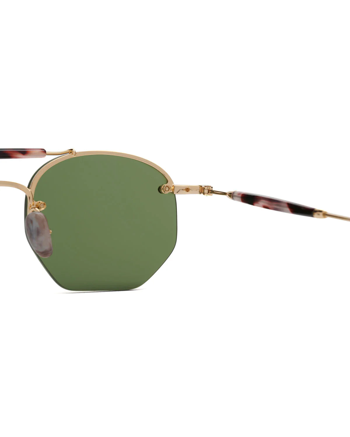 Brain Dead Kaz Sunglasses - Black/Gold