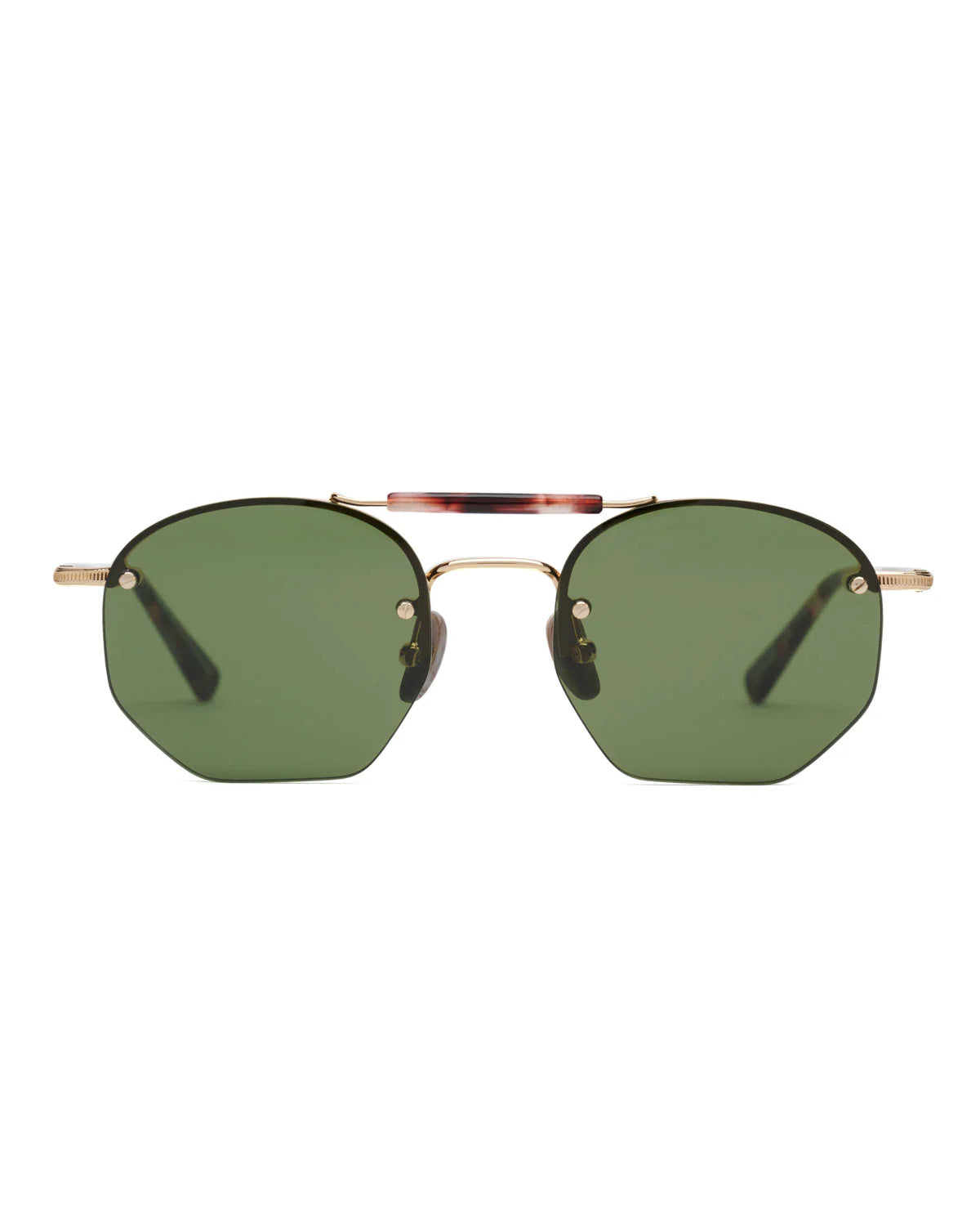 Brain Dead Kaz Sunglasses - Black/Gold
